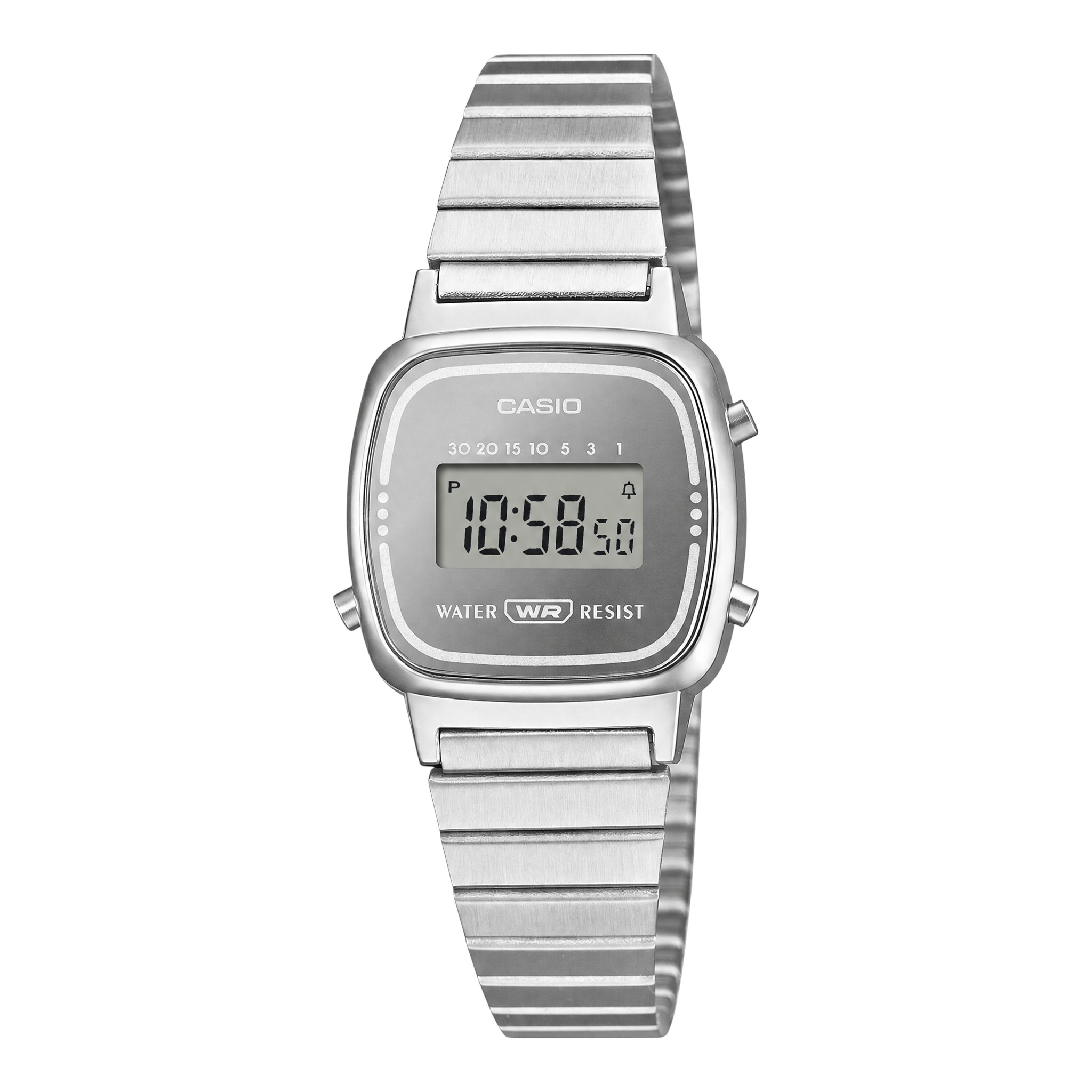 Casio Vintage LA670 LA670WES-7AER - numérique argentée