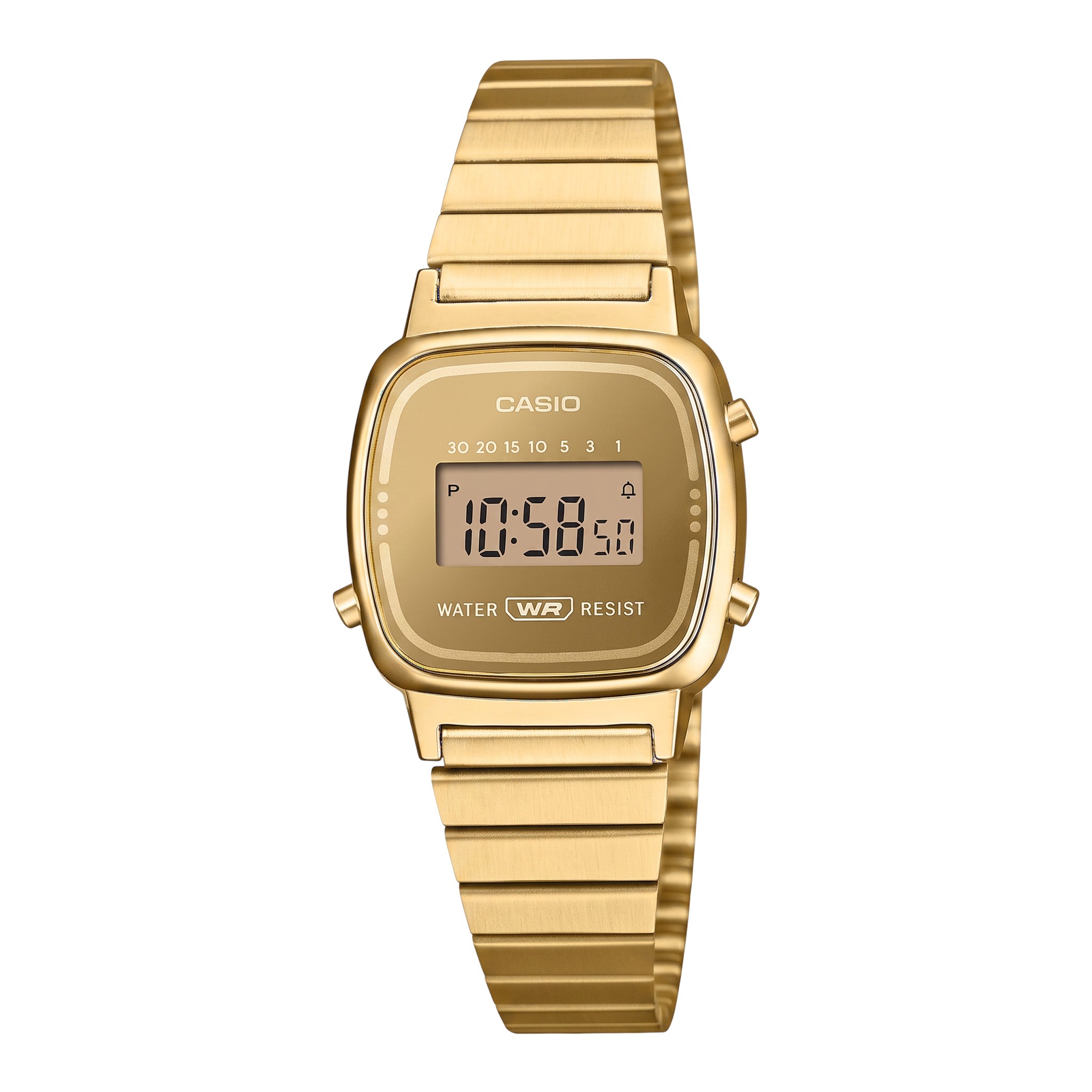 Casio Vintage LA670WEGS-9AEF - numérique dorée