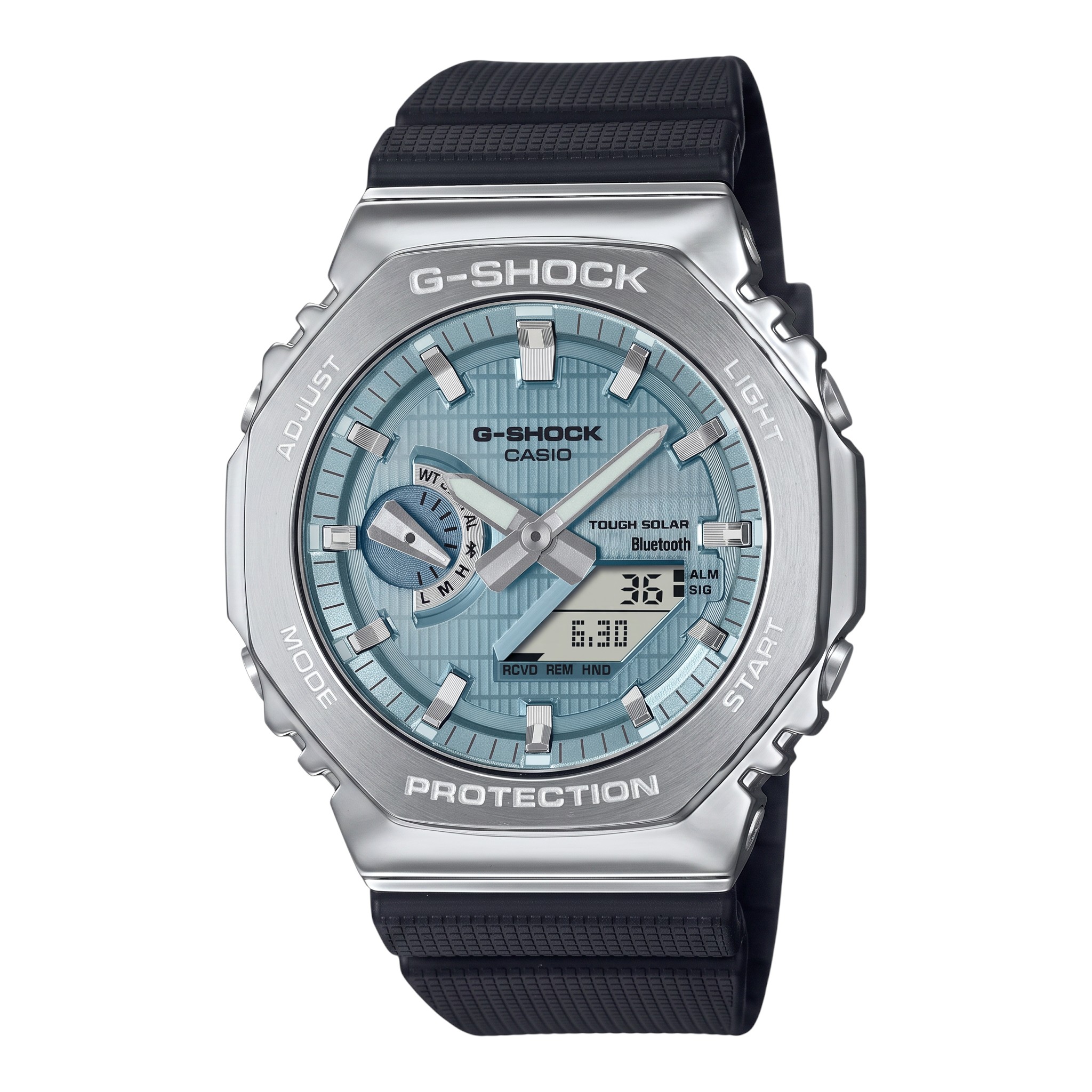 Casio G-Shock GBM-2100A-1A2ER - cadran bleu 44,4 mm