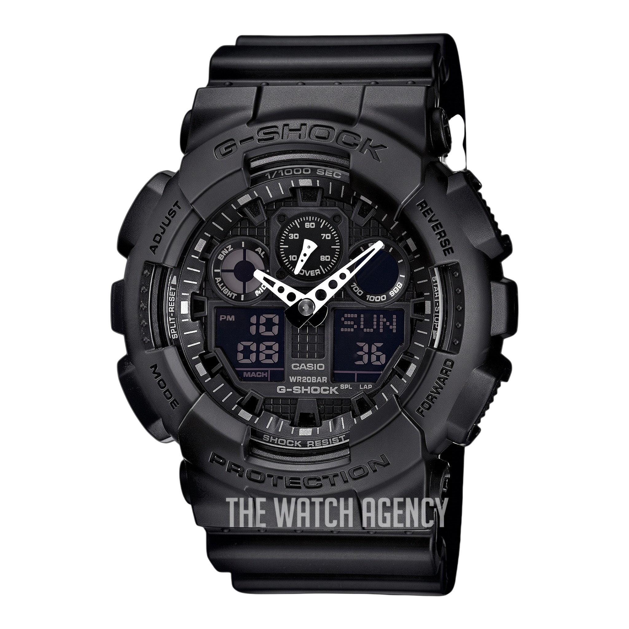 Casio G-SHOCK GA-100-1A1ER - noire 51,2 mm
