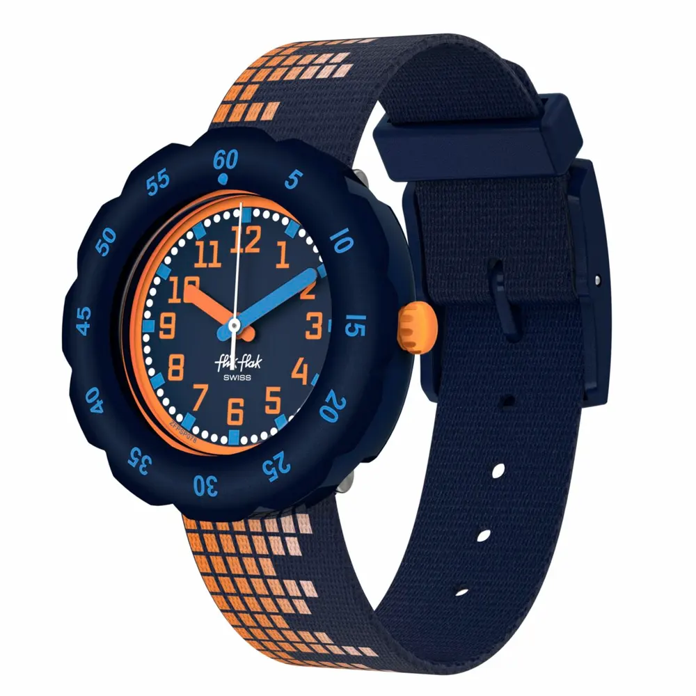 FLIKFLAK Flik Flak Showtime FPSP078 - quartz 34.75 mm 30 m
